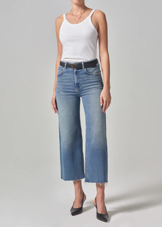 Lyra Crop Wide Leg in Abliss