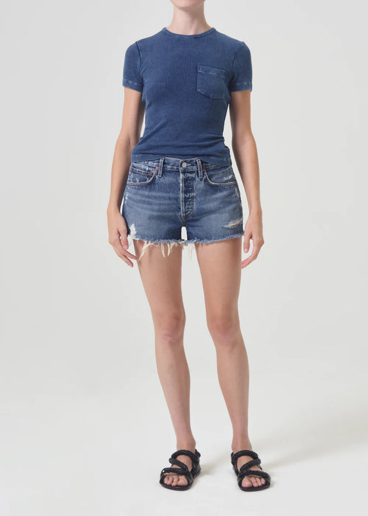 AGOLDE Parker Vintage Cut Off Short
