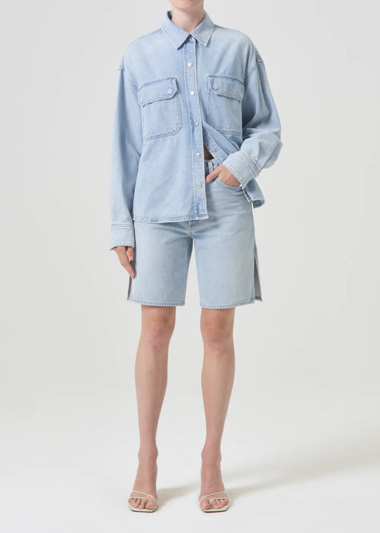 AGOLDE Gwen Slice Shirt