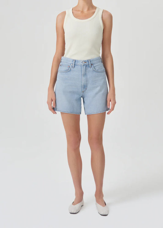 AGOLDE Stella High Rise Short