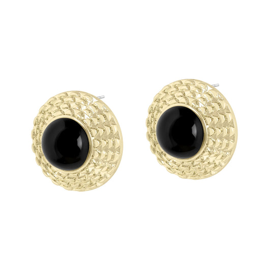 Button Earrings