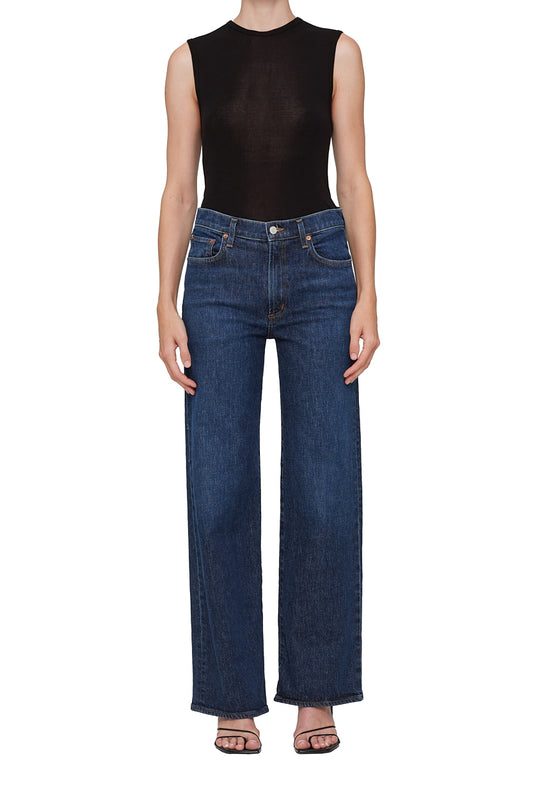 AGOLDE Harper Straight Jean (Stretch) in Tempo